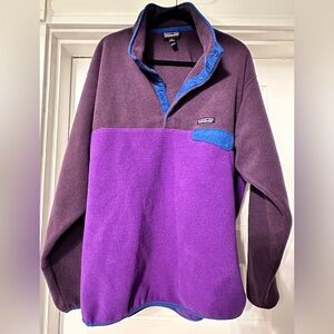 Patagonia men’s Synchilla pullover in XL